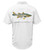 Snook Fishing Shirt back - White