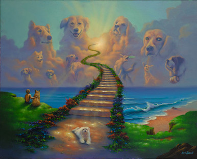 All Dogs Go to Heaven 2 - Jim Warren Art
