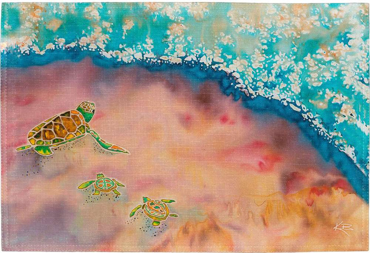 Baby Turtles Placemat - Dunedin Gallery