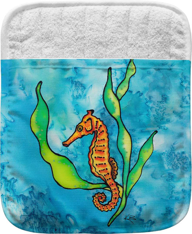 Horse on Watch Pocket Mitt