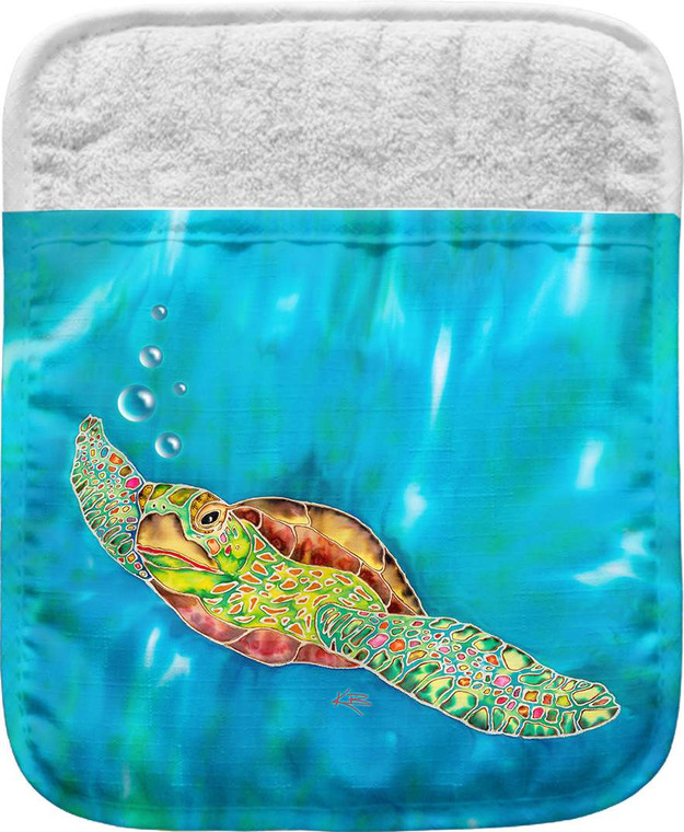 Swimming Turtle Pocket Mitt