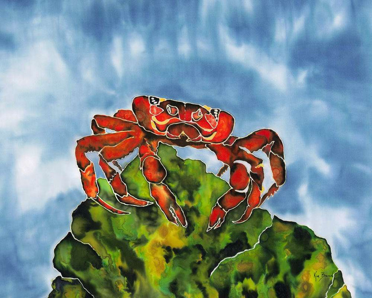 Blue crab print - Dunedin Gallery