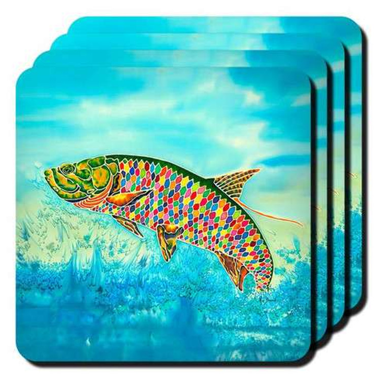 Tarpon Time Coaster Set - Dunedin Gallery