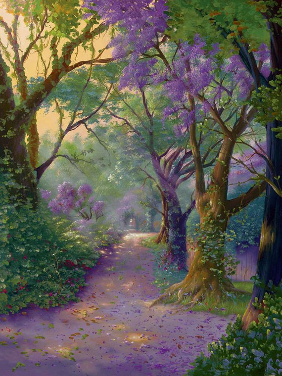 The Way Home - Nature painting