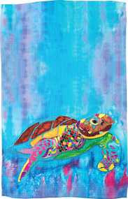 Twisted Turtle Hand Towel