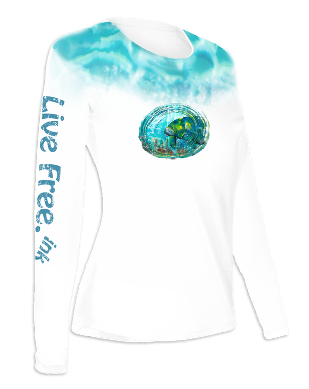 Manatee white front