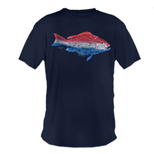 American Red Snapper back blue