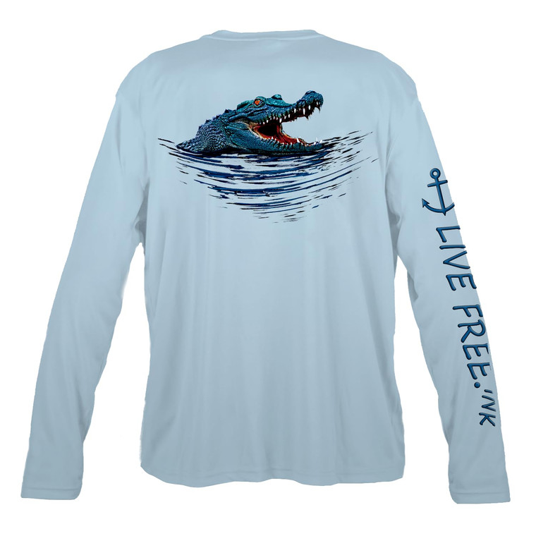 Florida Gator Men's Long-Sleeve Solar Performance Shirt