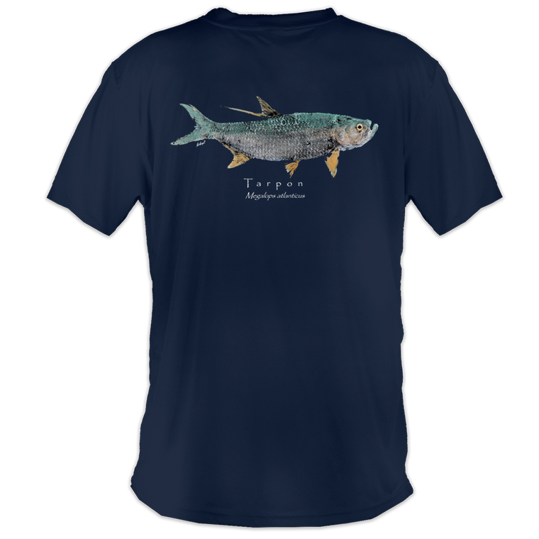 Tarpon Navy Blue back