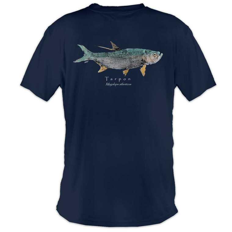 Tarpon Navy Blue back