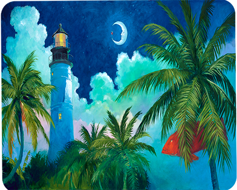 Key West Night's cutting board