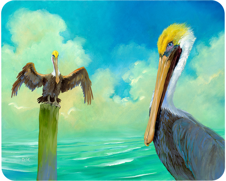 Pelican's cutting board