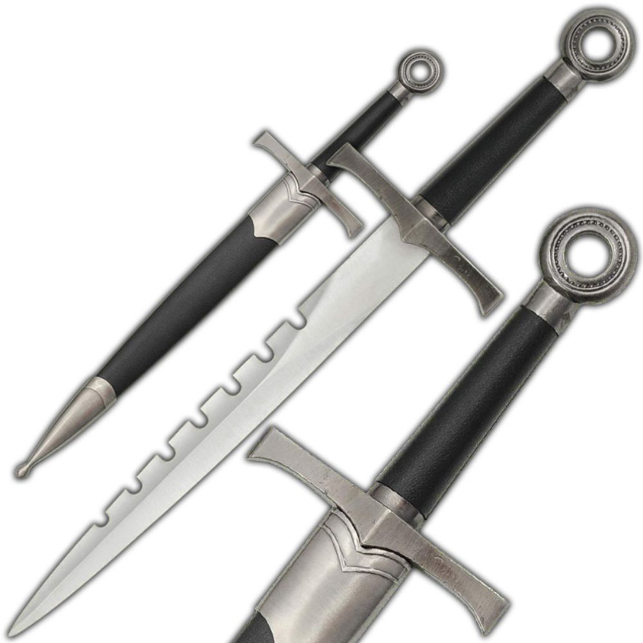 Amazon.com : 1sword Fantasy Collection: Wild Anime Fixed Blade Dagger With  Etched Blade. For Collection, Gift, Camping (8501-EG) : Sports & Outdoors