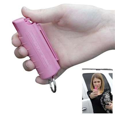 Eliminator Sabre Pink Red Pepper Spray