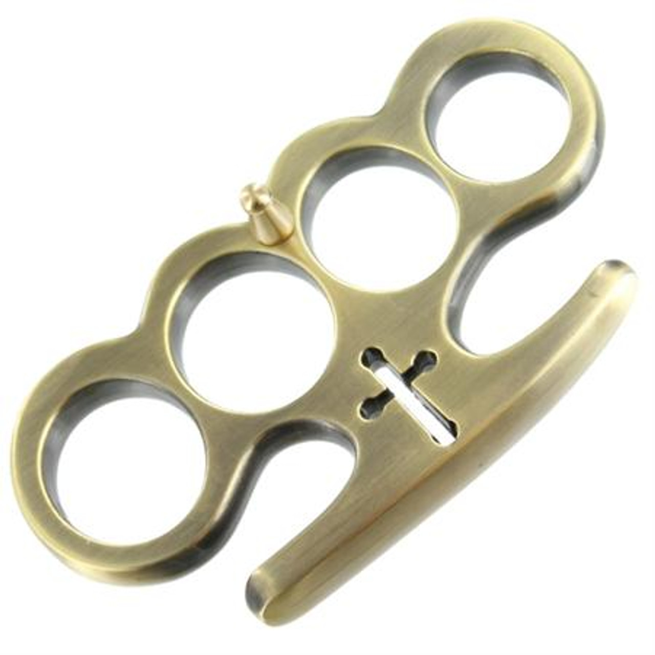 Paper Weight Belt Buckle- Self Defense Gold Brass Knuckle For Sale (PK