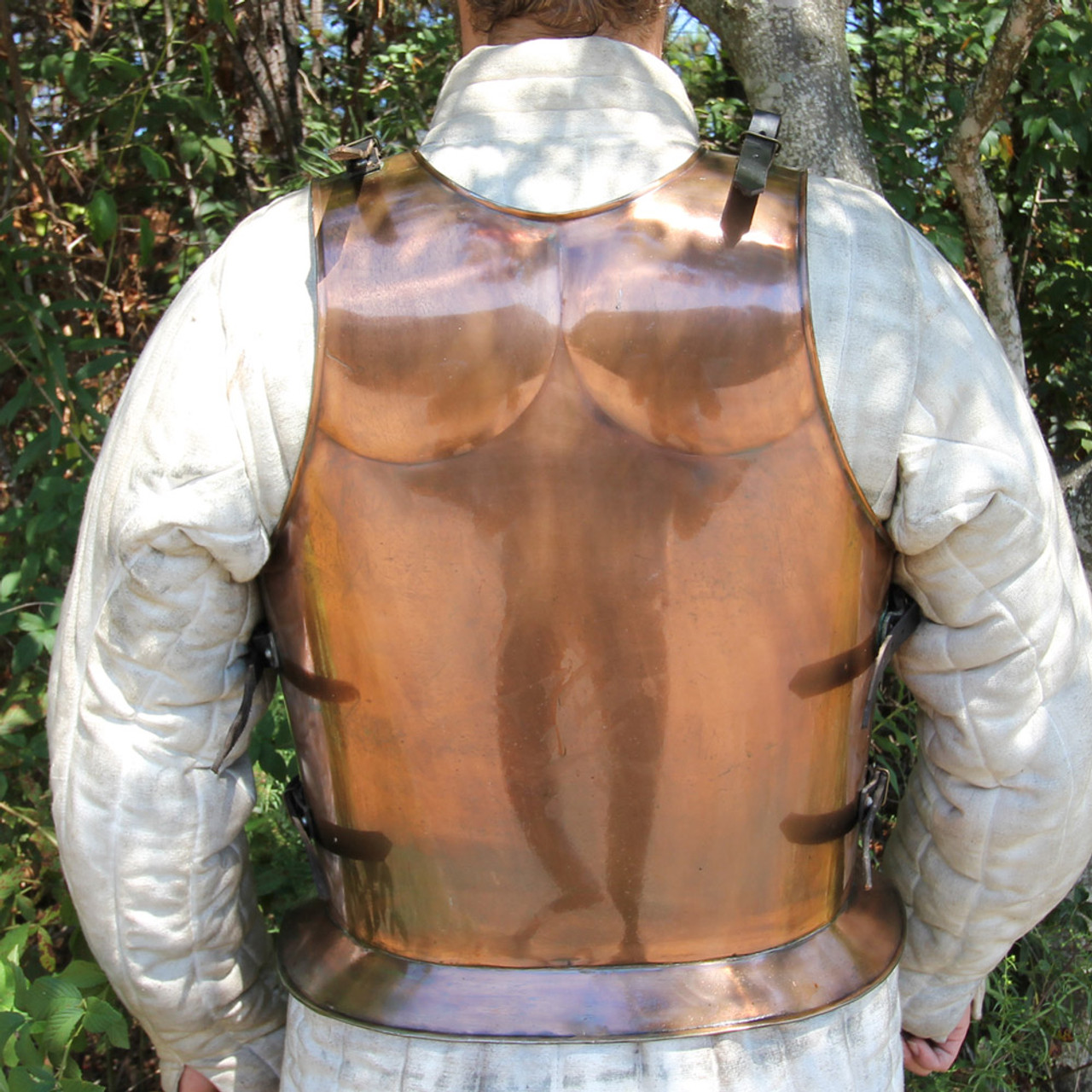 Medieval Muscle Body Armor Cuirass Brass Finish