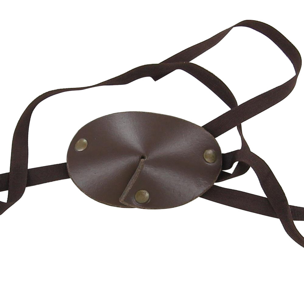 Leather molded Pirate eye patch