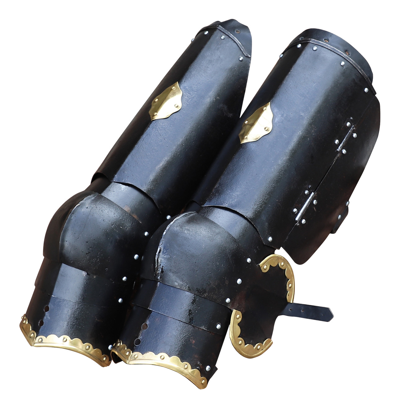 Armory Replicas ™ The Cursed Black Knight Functional Medieval Leg