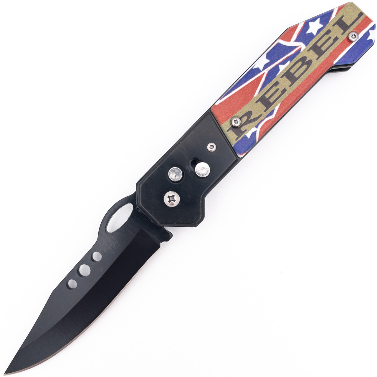 Automatic Switchblade Pocket Knife | Moral Razor REBEL - Kaswords.com