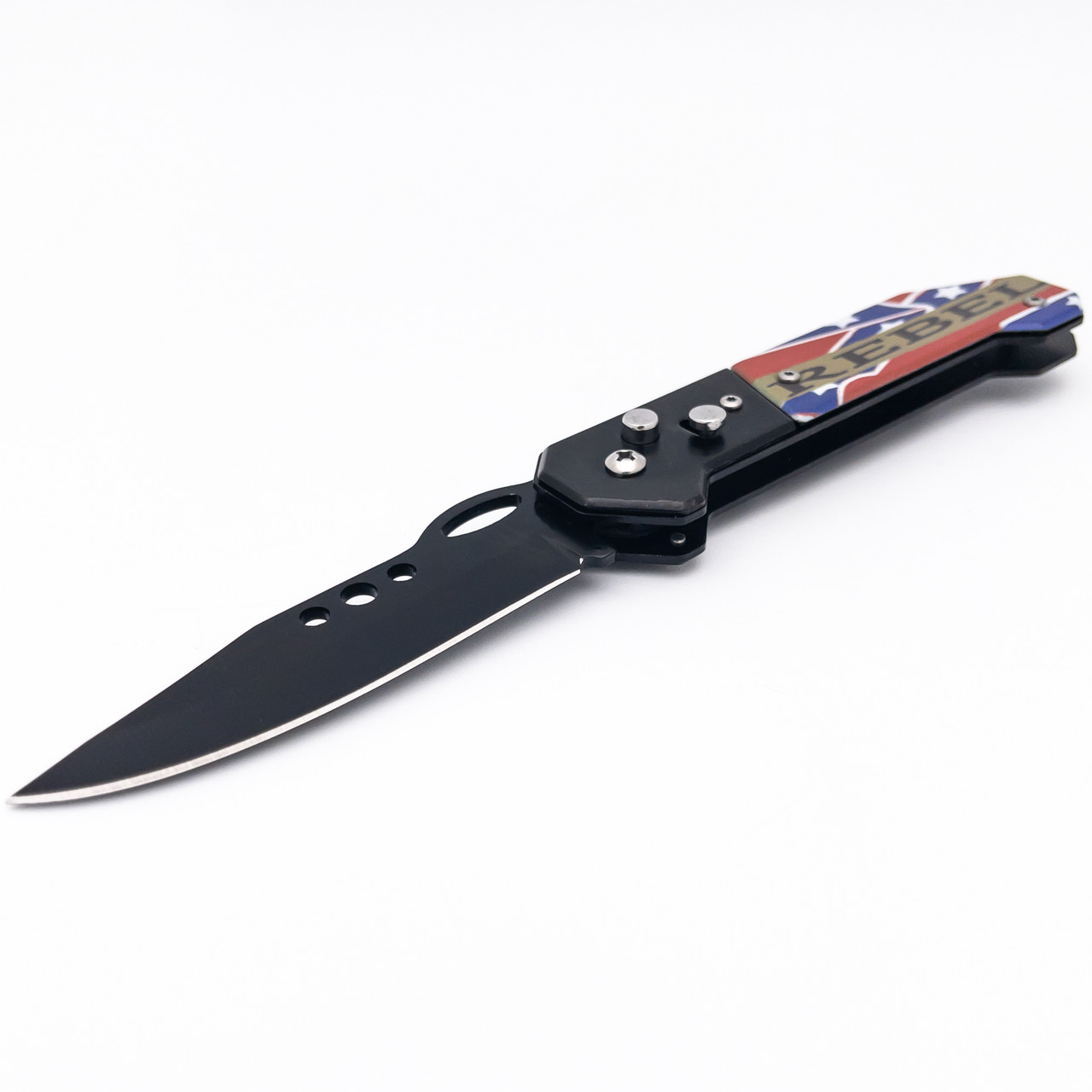 Automatic Switchblade Pocket Knife | Moral Razor REBEL - Kaswords.com