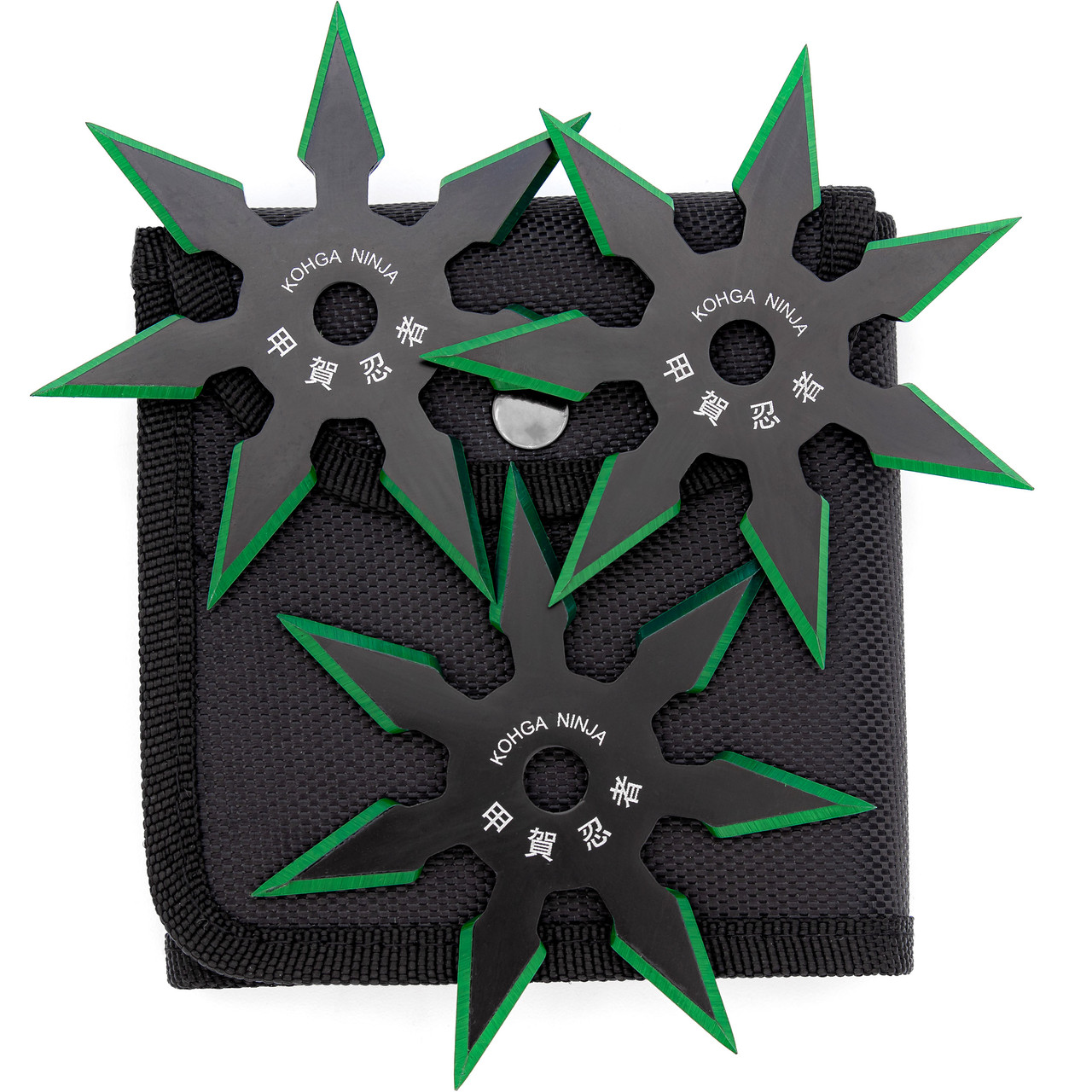 Hidden Leaf 7-Pointed Ninja Star Shuriken Set | Ninja Gear