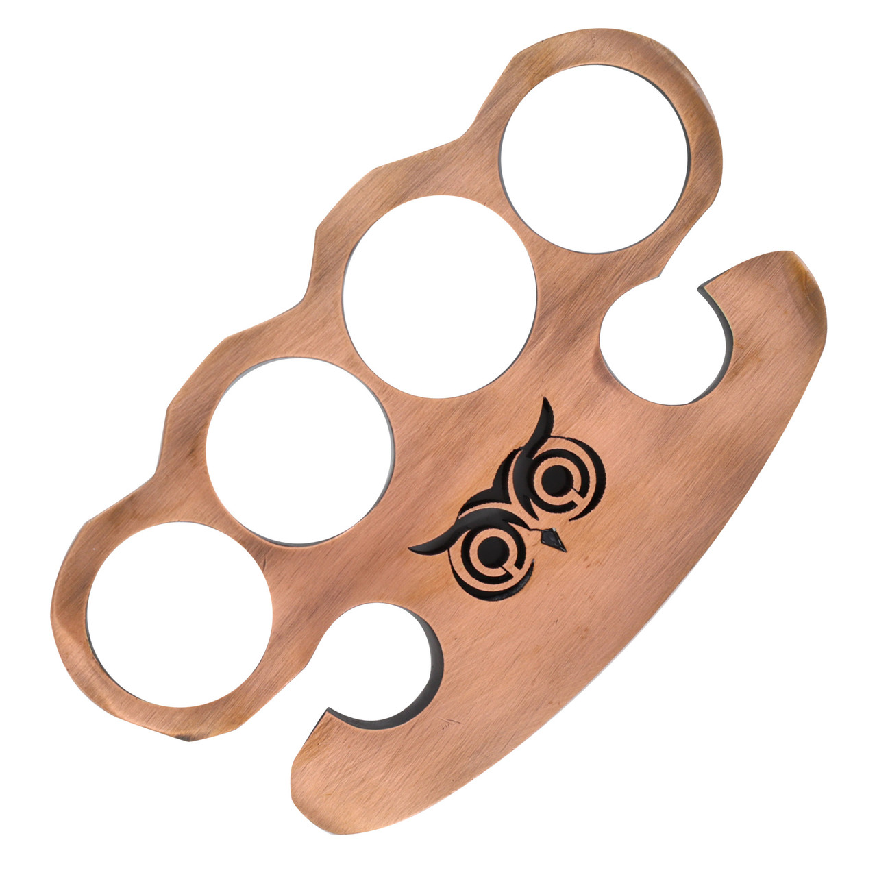 Solid Brass Knuckle Duster - Self-Defense Brass Knuckles - Classic