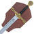 Gold Excalibur Medieval King Arthur Sword