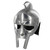 Functional Gladiator Helmet - Rhino Armor Steel Functional Gladiator Helmet - Rhino Armor Steel
