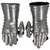 Medieval Knight Gauntlets Functional Armor Gloves