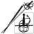 Rapier Spiral Swept Hilt Renaissance Sword Black