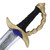 Fantasy Foam Evil Eye Short Scimitar Sword LARP Fantasy Foam Evil Eye Short Scimitar Sword LARP