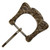 Medieval Brass Viking Belt Buckle – Bulk Hand-Forged Historical Buckles