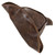 Colonial Leather Pirate Tricorn Colonial Leather Pirate Tricorn