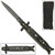 Italian Stiletto Switchblade Black Blade Knife