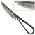 Medieval Handmade Carbon Steel Curved Knife Medieval Handmade Carbon Steel Curved Knife