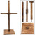 Wooden Armor Display Stands – Breastplate and Helmet Holders Wooden Armor Display Stands – Breastplate and Helmet Holders