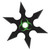 Hazardous Bite 6 Point Heavy Duty Throwing Star Black Hazardous Bite 6 Point Heavy Duty Throwing Star Black