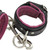Black and Pink Premium Leather Restraints