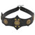 Warriors Midnight Leather Headband