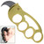 Pivot Jab Automatic Brass Knuckle Karambit Knife