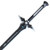 SAO Sword of Kirito Black Foam Dark Repulser SAO Sword of Kirito Black Foam Dark Repulser