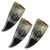 Kings Musketeers Drinking Horn Set Kings Musketeers Drinking Horn Set