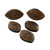Hand Carved Tribal Maid Horn Buttons Hand Carved Tribal Maid Horn Buttons
