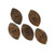 Hand Carved Tribal Maid Horn Buttons Hand Carved Tribal Maid Horn Buttons