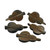 Handmade Autumn Harvest Horn Set of Buttons Handmade Autumn Harvest Horn Set of Buttons
