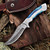 Damascus Rio Grande Lone Rider Full Tang Knife Damascus Rio Grande Lone Rider Full Tang Knife