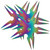Spinning Moon 3-Piece Throwing Star Set- Titanium Spinning Moon 3-Piece Throwing Star Set- Titanium