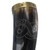 Norse Crocodile Brass tip Jormungandr Engraved Drinking Horn