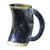 The Hooded Raven ™ Functional Pure Brass Rimmed Drinking Horn Mug Tankard Pouch Included