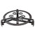 Hand Forged Medieval Folding Collapsible Iron Grill Stand